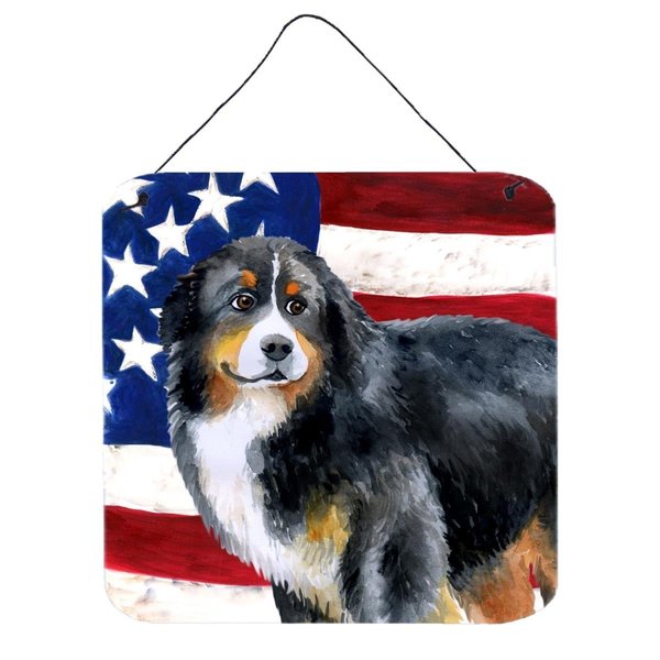 Micasa Bernese Mountain Dog Patriotic Wall or Door Hanging Prints MI234410